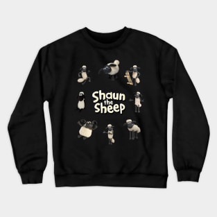 Vintage Sheep TV Series Cartoon The Shaun Crewneck Sweatshirt